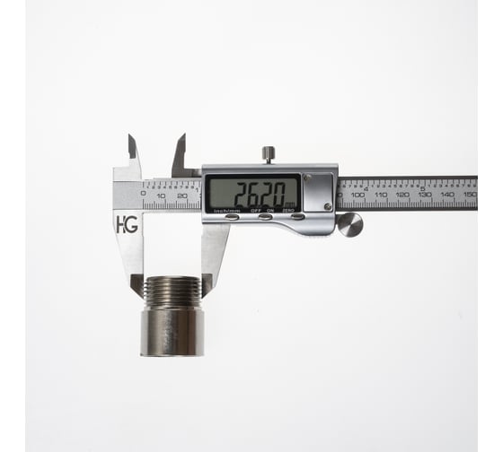 Гайка удлинительная HG S17 НР/ВР 3/4" x 20 мм, никель 1898824