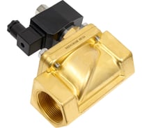 Электромагнитный клапан Ридан EV220WR, G 1 1/2, NBR (вода до 80 гр.С, воздух), нормально открытый, 0,3…8 бар, с катушкой 24 В, 50 Гц 042U414016R