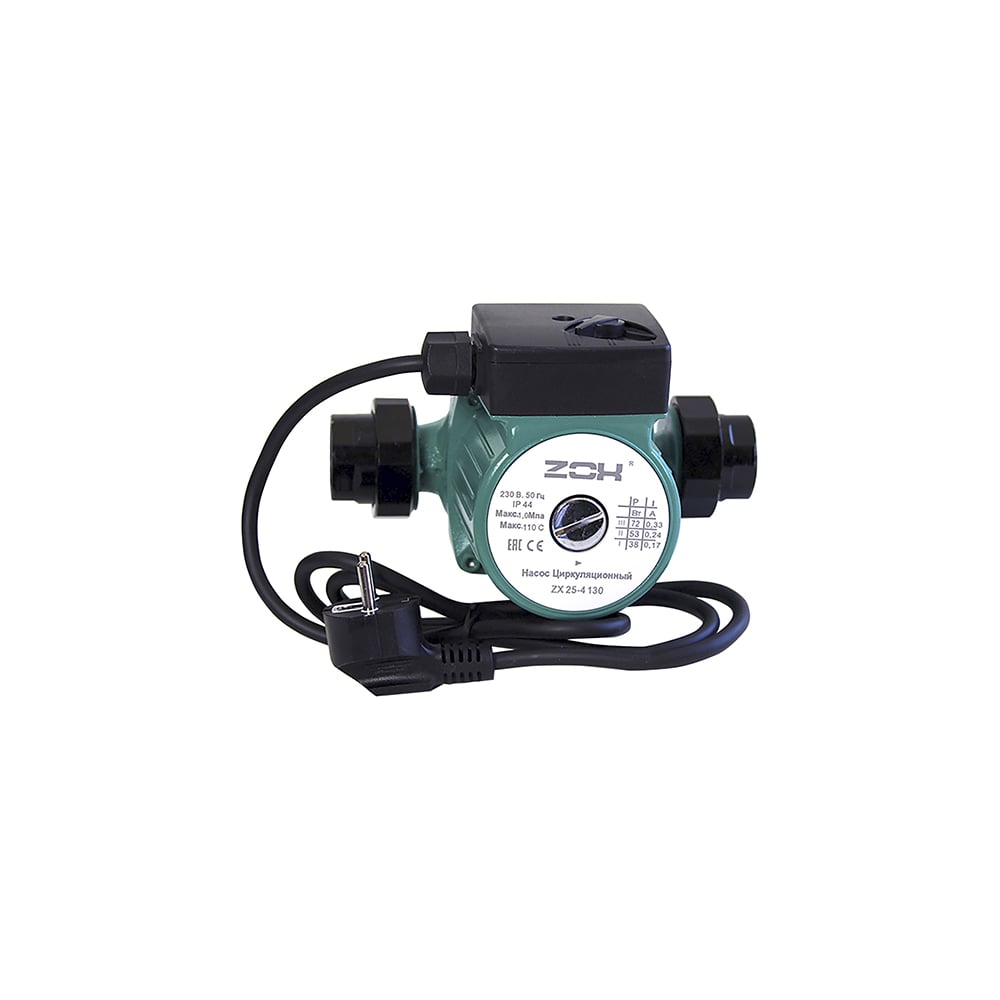 Циркуляционный насос ZOX ZX 25-6 130, с гайками 530286 - выгодная