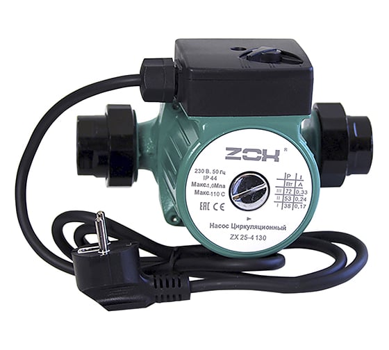 Циркуляционный насос ZOX ZX 25-6 130, с гайками 530286