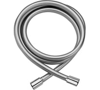 Шланг Paffoni PVC серебристый, 120 см., c двумя конусными подключениями, 1/2х1/2 ZFLO030AG 00243895