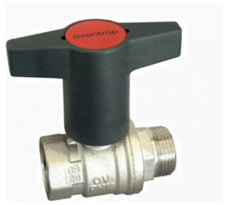 Шаровой кран Oventrop Optibal, DN-20, 3/4", НВ, PN, бар-16 1077306