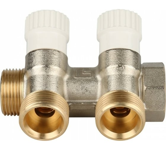 Регулирующий коллектор STOUT 1, 2 отвода 1/2 RG008UJDJ7H5B5