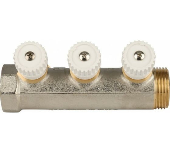 Регулирующий коллектор STOUT 1", 3 отвода 3/4" ЕК RG008UJF58O77P