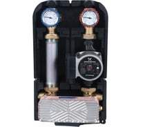 Насосная группа STOUT с 18 пластинами, с насосом, в теплоиз. Grundfos UPSO25-65 SDG-0038-182502 RG008U9S98RSO8