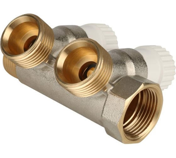 Регулирующий коллектор STOUT 1", 2 отвода 3/4" RG008UJF4F6FEQ