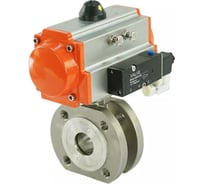 Шаровой кран DN.ru КШмФП.316.200 Ду50 Ру16 пневмопривод, пневмораспред D160-21438