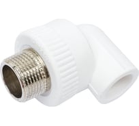 Комбинированный уголок Blue Ocean полипропиленовый, НР - 20x3/4 PPRF/ET90E(W)-20x3/4"