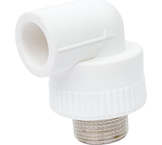 Комбинированный уголок Blue Ocean полипропиленовый, НР - 20x3/4 PPRF/ET90E(W)-20x3/4"