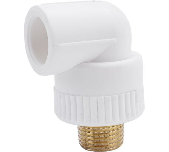 Уголок Blue Ocean полипропиленовый комбинированный НР - 20x1/2 PPRF/ET90E(W)-20x1/2"