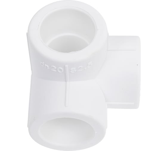 Угловой тройник Blue Ocean полипропиленовый, 20x90 град PPRF/EET(W)-20