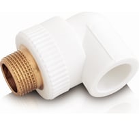 Комбинированный уголок Blue Ocean полипропиленовый, НР - 25x3/4 PPRF/ET90E(W)-25x3/4"