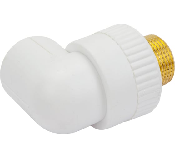 Комбинированный уголок Blue Ocean полипропиленовый, НР - 25x3/4 PPRF/ET90E(W)-25x3/4"