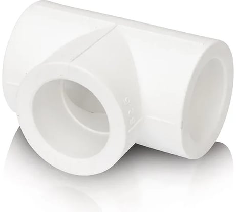 Тройник прямой Blue Ocean полипропиленовый - 63 PPRF/ET(W)-63