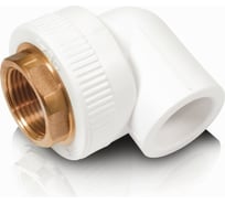 Комбинированный уолок Blue Ocean полипропиленовый комбинированный ВР - 40x1 под ключ PPRF/HIT90E(W)-40x1"