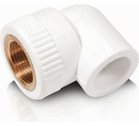 Комбинированный уголок Blue Ocean полипропиленовый, ВР - 32x1 PPRF/IT90E(W)-32x1"