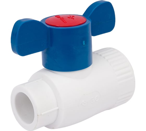 Кран шаровой Blue Ocean полипропиленовый (шар ABS) для ХВС ВР - 20x1/2 PPRF/BV-CW-B/PPR(W)-20х1/2" FT