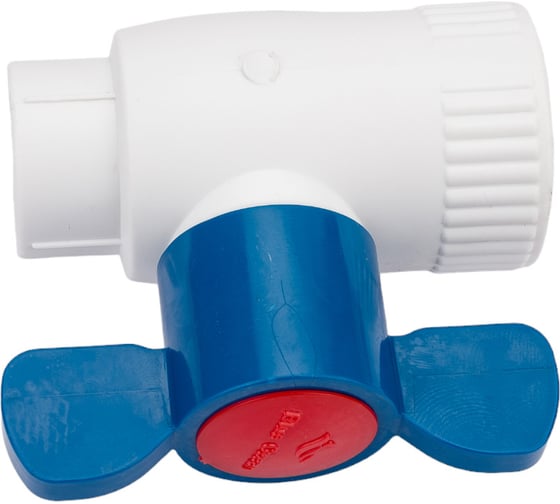 Кран шаровой Blue Ocean полипропиленовый (шар ABS) для ХВС ВР - 20x1/2 PPRF/BV-CW-B/PPR(W)-20х1/2" FT