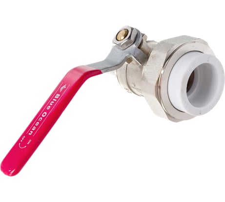 Шаровый кран Blue Ocean 1 сварная головка и ВР, латунь - 32х1 PPRF/BVF-32x1"