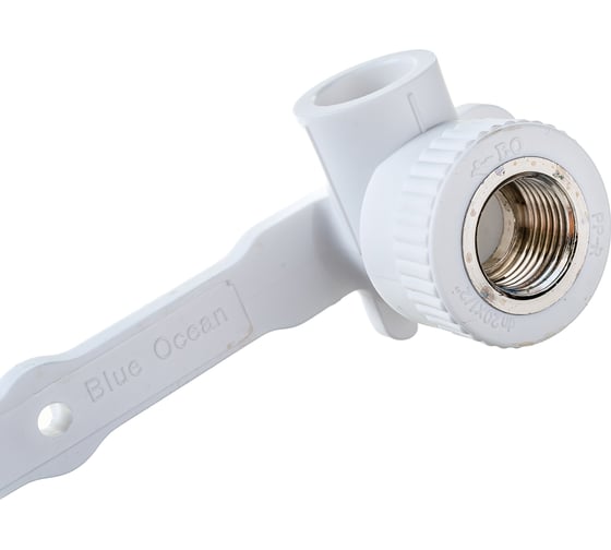 Водорозетки на планке Blue Ocean двойная ВР- 20х1/2 PPRF/ITWMD90E(W)-20х1/2"