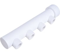 Коллектор Blue Ocean полипропиленовый 4 отвода - 40х20х4 PPRF/FCETA(W) -40х20х4