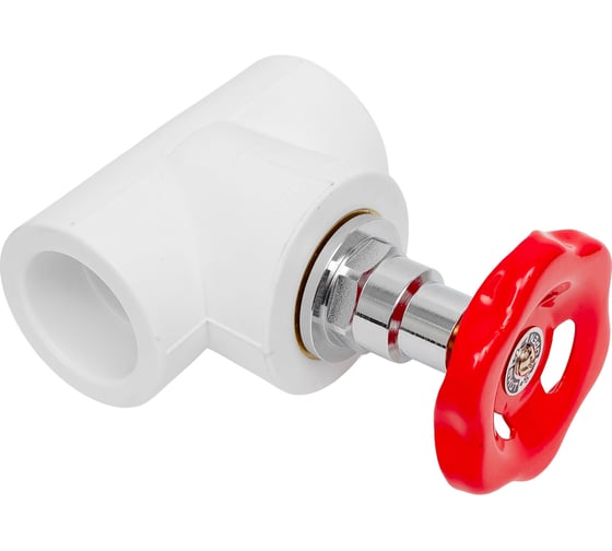 Вентильный кран Blue Ocean полипропиленовый, тип 1 - 40 PPRF/SV-1(W)-40