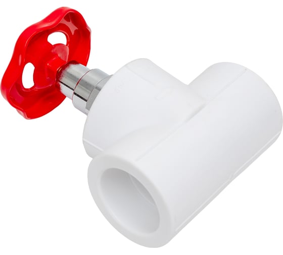 Вентильный кран Blue Ocean полипропиленовый, тип 1 - 40 PPRF/SV-1(W)-40