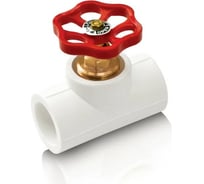 Вентильный кран Blue Ocean полипропиленовый, короткий - 25 PPRF/SSV(W)-25