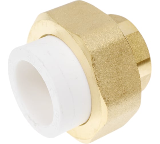 Комбинированная разъемная муфта - американка Blue Ocean ВР - 25x3/4 PPRF/UAF(W)-25