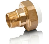 Комбинированная разъемная муфта с наружной резьбой Blue Ocean Американка полипропилен, 32x1 PPRF/UAM(W)-32