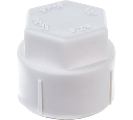 Заглушка Blue Ocean полипропиленовая резьбовая ВР - 1/2 PPRF/SCAPF(W) - 1/2"