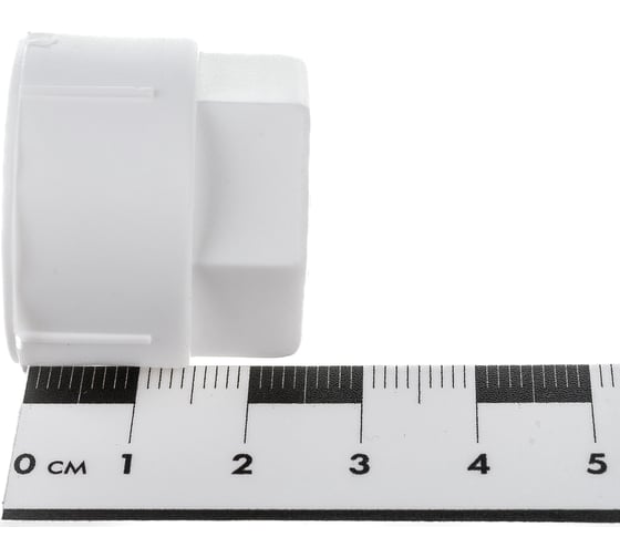 Заглушка Blue Ocean полипропиленовая резьбовая ВР - 1/2 PPRF/SCAPF(W) - 1/2"