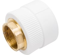 Комбинированная муфта Blue Ocean полипропиленовая, ВР - 63x1 1/2 под ключ PPRF/HTIA(W)-63х1 1/2"