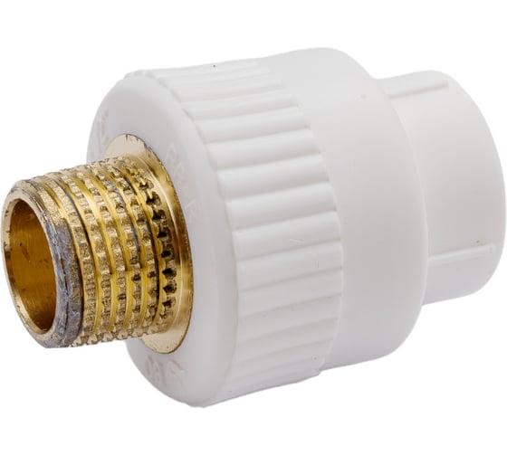 Комбинированная муфта Blue Ocean полипропиленовая, НР - 20x1/2 PPRF/EA(W)-20х1/2"