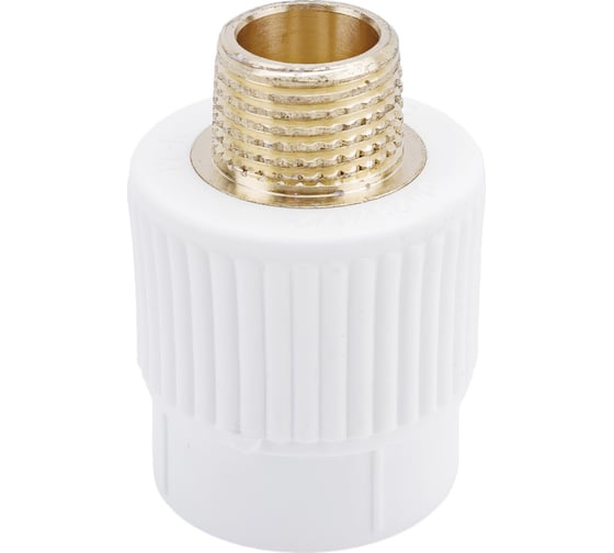 Комбинированная муфта Blue Ocean полипропиленовая, НР - 25x1/2 PPRF/EA(W)-25х1/2"