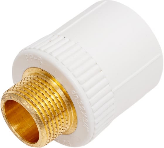 Комбинированная муфта Blue Ocean полипропиленовая, НР - 32x3/4 PPRF/EA(W)-32х3/4"