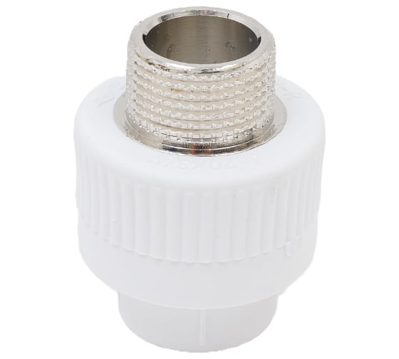 Комбинированная муфта Blue Ocean полипропиленовая, НР - 20x3/4 PPRF/EA(W)-20х3/4"