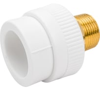 Комбинированная муфта Blue Ocean полипропиленовая, НР под ключ - 40x1 PPRF/HTEA(W)-40х1"
