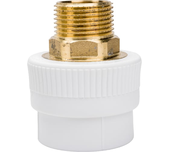 Комбинированная муфта Blue Ocean полипропиленовая, НР под ключ - 40x1 PPRF/HTEA(W)-40х1"