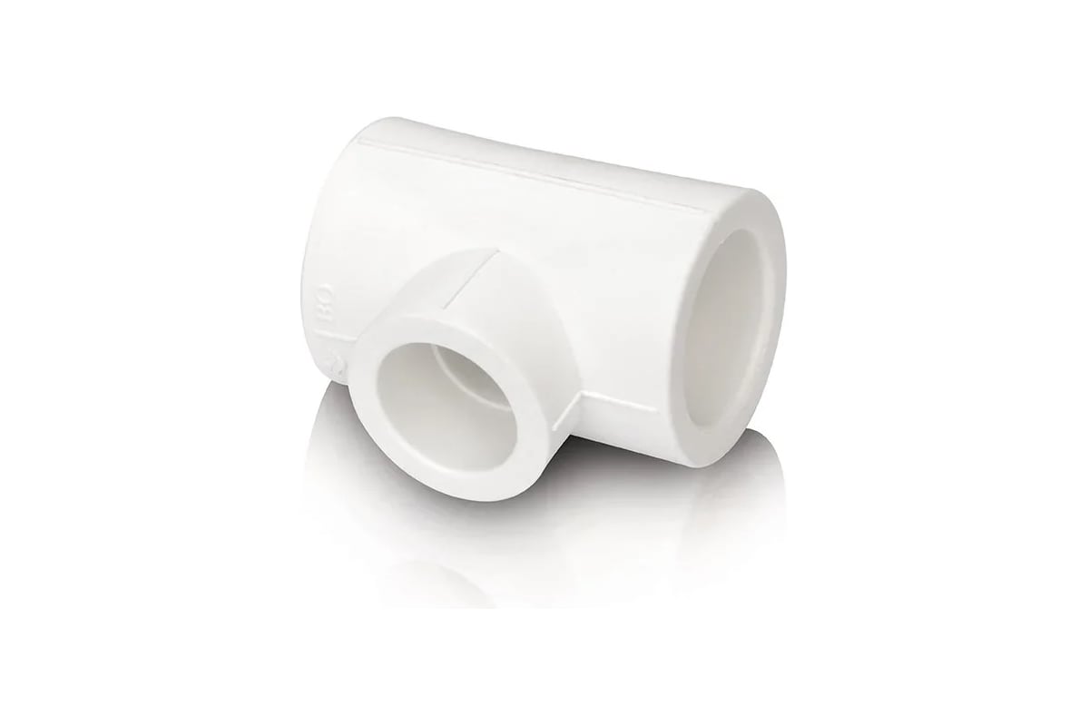 Переходной тройник Blue Ocean полипропиленовый - 63x40x63 PPRF/RT(W ...