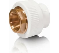 Комбинированная муфта Blue Ocean полипропиленовая, ВР - 75x2 1/2 под ключ PPRF/HTIA(W)-75х2 1/2"