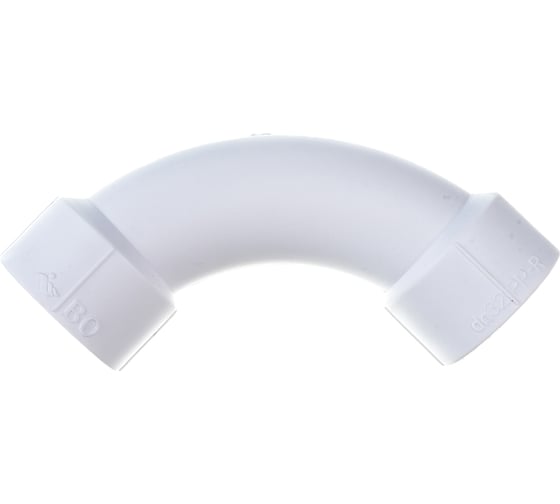 Уголок-отвод Blue Ocean полипропиленовый, плавно-загнутый 90 град - 32 PPRF/90LE(W)-32