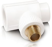 Коллектор Blue Ocean с наружной резьбой на 1 отвод - 32х1/2х1 осевое - 57 мм PPRF/FCEUMET(W)-01/32х1/2"х1