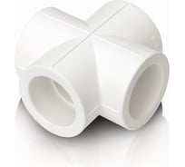Прямая крестовина Blue Ocean 40 полипропиленовая - 40 PPRF/CP(W)-40