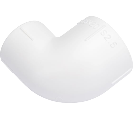 Переходной уголок Blue Ocean полипропиленовый 90 - 25х20 PPRF/90RE(W)-25х20