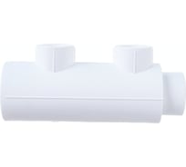 Коллектор Blue Ocean полипропилен, 2 отвода - 32х20х2 осевое - 57 мм PPRF/FCEUM-01(W)-32х20х2