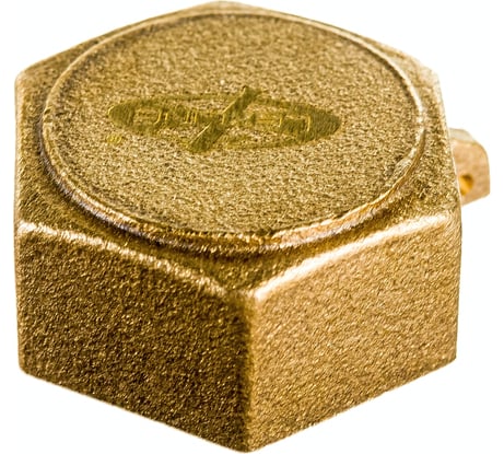 Заглушка LEXLINE 1/2 вн., латунь, с контротверстием 15 514573