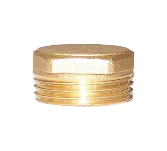 Заглушка LEXLINE 1/2 нар., латунь 15  512223