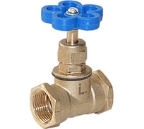 Вентиль LEXLINE 1/2, латунь, с накидной гайкой 15Б3р ДУ-15 PN16  536395