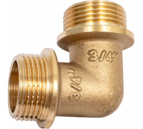 Уголок LEXLINE 3/4 нар/нар., латунь 20  511780